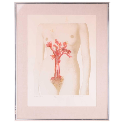 43 - † H. Beauchamp (20th century), 'Associations', signed in pencil and numbered 3/14, lithograph, image... 