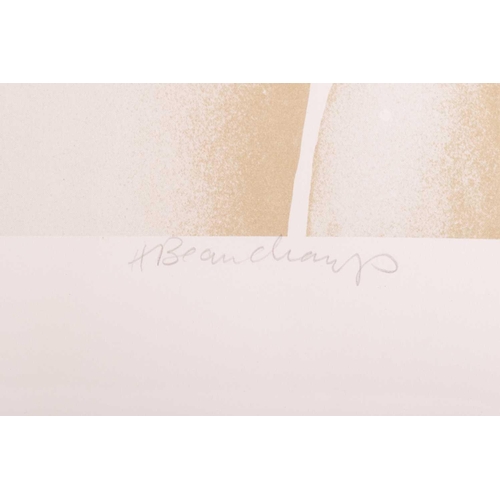 43 - † H. Beauchamp (20th century), 'Associations', signed in pencil and numbered 3/14, lithograph, image... 