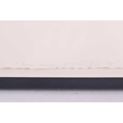 46 - † Juan Uslé (b.1954) Spanish, 'One More Night at Sea I', 'One More Night at Sea II' and 'One More Ni... 