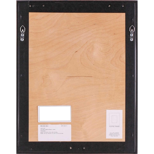 46 - † Juan Uslé (b.1954) Spanish, 'One More Night at Sea I', 'One More Night at Sea II' and 'One More Ni... 