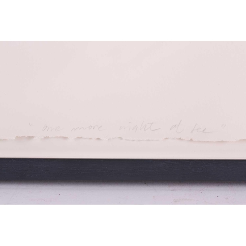 46 - † Juan Uslé (b.1954) Spanish, 'One More Night at Sea I', 'One More Night at Sea II' and 'One More Ni... 