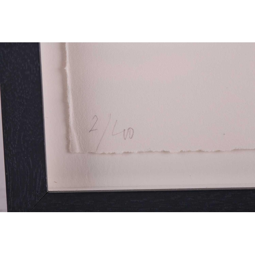 46 - † Juan Uslé (b.1954) Spanish, 'One More Night at Sea I', 'One More Night at Sea II' and 'One More Ni... 