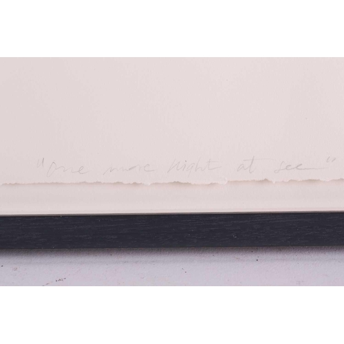 46 - † Juan Uslé (b.1954) Spanish, 'One More Night at Sea I', 'One More Night at Sea II' and 'One More Ni... 