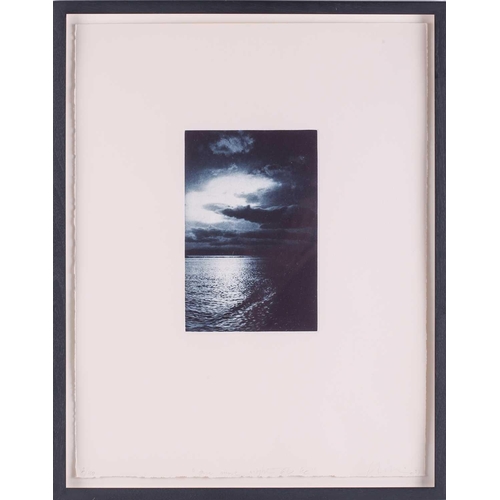 46 - † Juan Uslé (b.1954) Spanish, 'One More Night at Sea I', 'One More Night at Sea II' and 'One More Ni... 