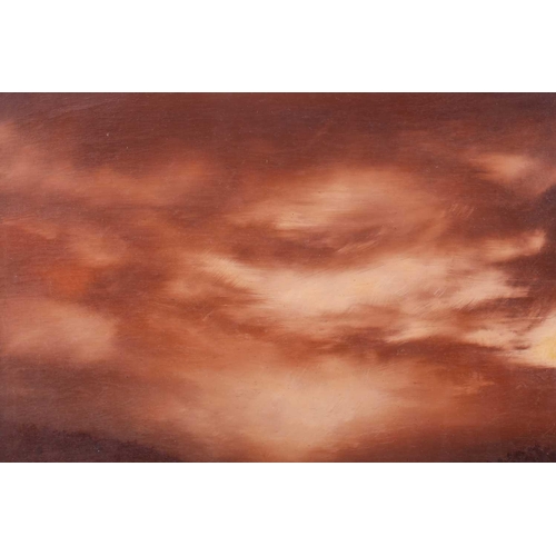 47 - † Ilda David (b.1955) Portuguese, Untitled (2022), unsigned, mixed media on canvas, 50 x 61 cm, fram... 