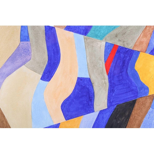 48 - † John Maine (b.1942), 'Panel from Ascension 3', 2018, signed and dated, gouache on paper, sheet 89 ... 