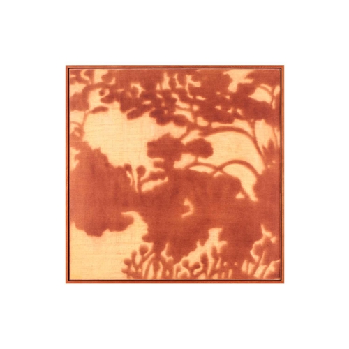 53 - Isabel Bigelow (b. 1966) American, 'Lattice - Yellow', signed and dated 2002 verso, oil on panel, 56... 