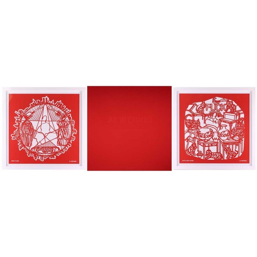 54 - Ai Weiwei (b. 1957) Chinese, 'The Papercut Portfolio', a complete set of eight papercuts, 2019, on w... 
