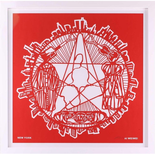 54 - Ai Weiwei (b. 1957) Chinese, 'The Papercut Portfolio', a complete set of eight papercuts, 2019, on w... 