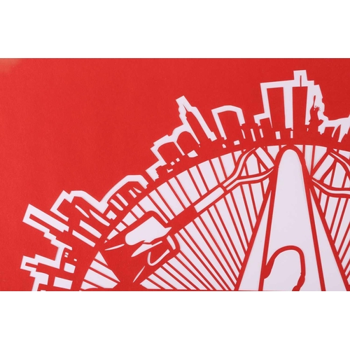 54 - Ai Weiwei (b. 1957) Chinese, 'The Papercut Portfolio', a complete set of eight papercuts, 2019, on w... 