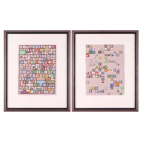 55 - † Sarah Raphael (1960 - 2001), Study for Strip Pages 6 & 7 (1997), and Study for Strip Page 9,II (19... 