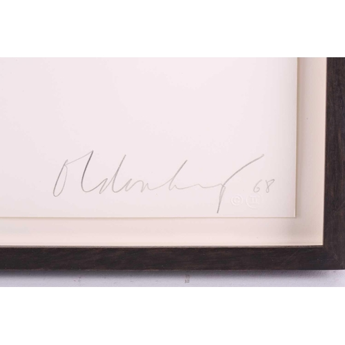 57 - Claes Oldenburg (1929 - 2022) Swedish/American, Geometric Mouse and Body Buildings, signed and dated... 