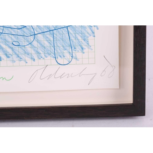 57 - Claes Oldenburg (1929 - 2022) Swedish/American, Geometric Mouse and Body Buildings, signed and dated... 