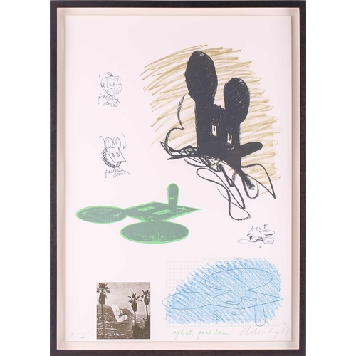 57 - Claes Oldenburg (1929 - 2022) Swedish/American, Geometric Mouse and Body Buildings, signed and dated... 