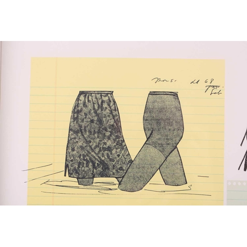 57 - Claes Oldenburg (1929 - 2022) Swedish/American, Geometric Mouse and Body Buildings, signed and dated... 