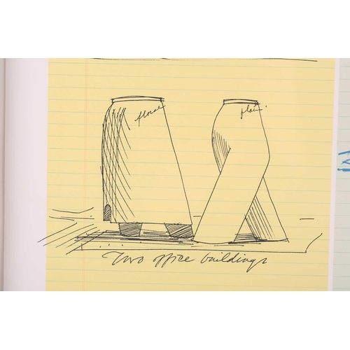 57 - Claes Oldenburg (1929 - 2022) Swedish/American, Geometric Mouse and Body Buildings, signed and dated... 