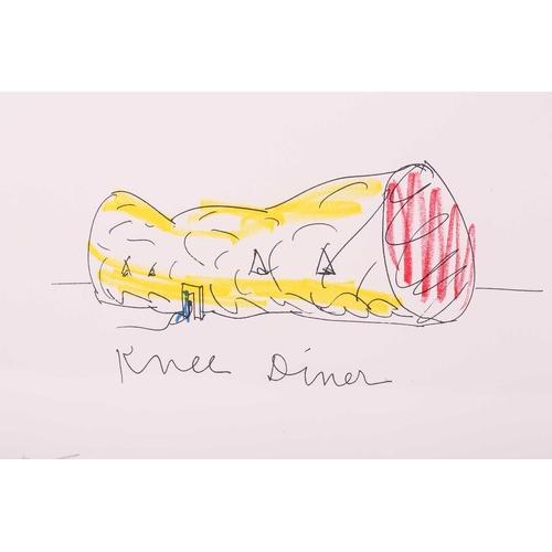 57 - Claes Oldenburg (1929 - 2022) Swedish/American, Geometric Mouse and Body Buildings, signed and dated... 