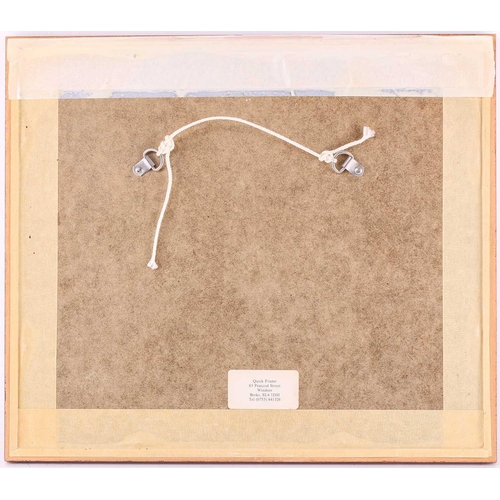 7 - Emile Hoeterickx (1858 - 1923) Belgian, A street-side Punch & Judy show, signed and dated 1880, wate... 