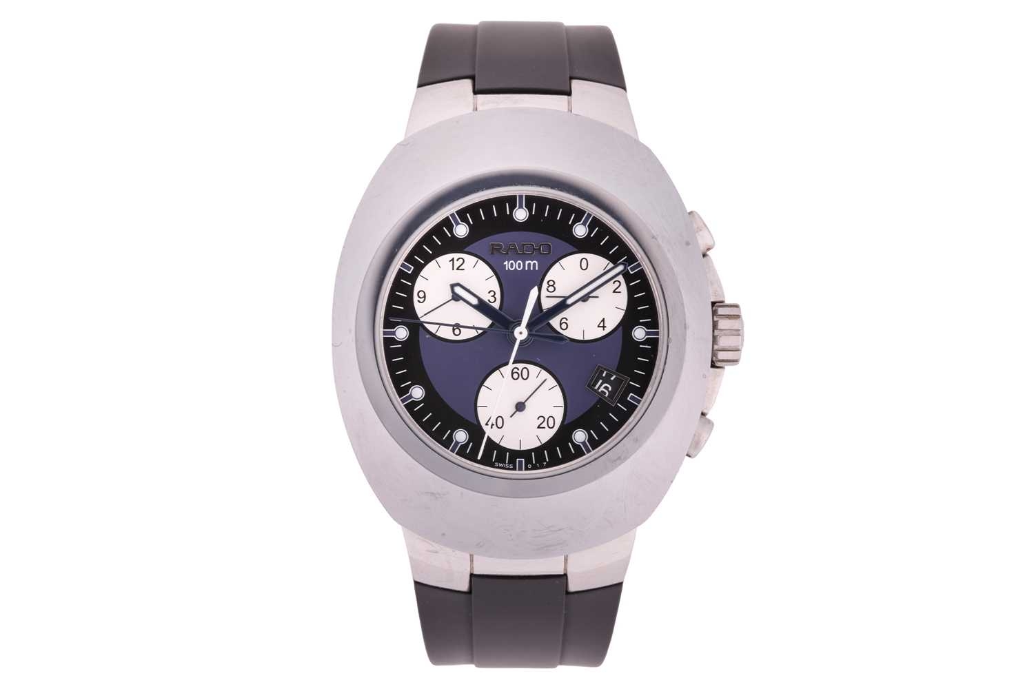 A Rado Original DiaStar Gentleman s Chronograph Wristwatch Model 541.0638.3 Year 2010s Case Materi