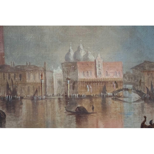 24 - St Clair Augustin Mullholland (alias Sydney A Mulholland) (1839 - 1910), View of Venice, with Basili... 