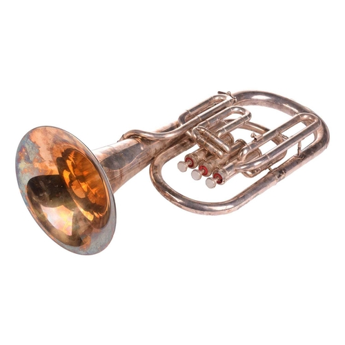 302 - A Lark tuba, Chinese made, in fitted case, serial number M4061, from the collection of Vivian Stansh... 