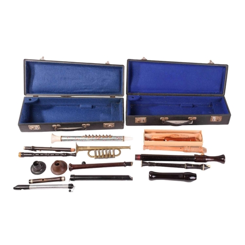 311 - A collection of woodwind instruments, from the personal collection of Vivian Stanshall, founding mem... 