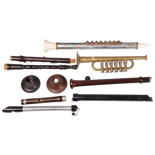 311 - A collection of woodwind instruments, from the personal collection of Vivian Stanshall, founding mem... 