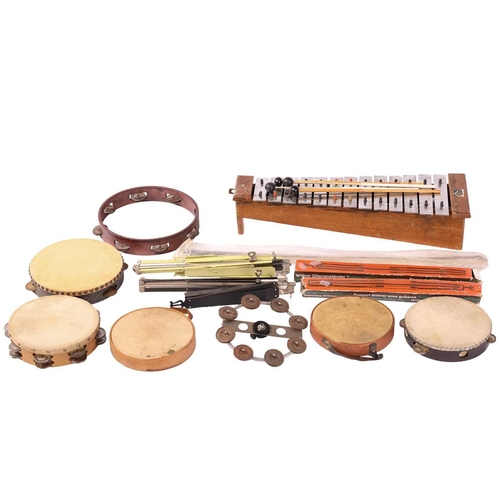 320 - A collection of percussion instruments from the collection of Vivian Stanshall, founding member of t... 