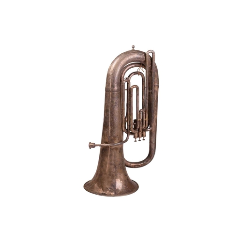 322 - A cased Boosey & Co 'British Standard' large B Flat tuba, serial number 113182, from the collection ... 