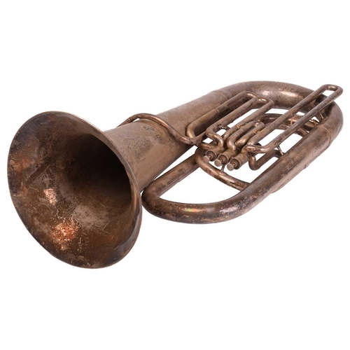 322 - A cased Boosey & Co 'British Standard' large B Flat tuba, serial number 113182, from the collection ... 