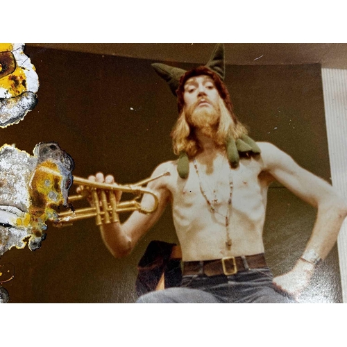 324 - A bespoke trumpet, modified for Vivian Stanshall, founding member of the Bonzo Dog Doo-Dah Band, wit... 