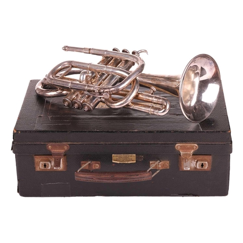 331 - A Boosey & Co 'Solbron Class A' Cornet, serial No. 79153, from the collection of Vivian Stanshall, f... 