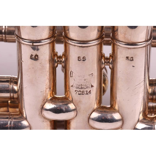 331 - A Boosey & Co 'Solbron Class A' Cornet, serial No. 79153, from the collection of Vivian Stanshall, f... 