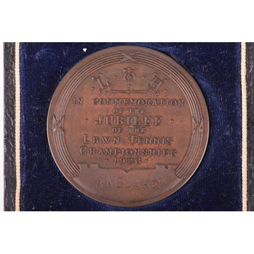 335 - A Victorian bronze medal for the 'Science and Art Department', in fitted case, the edge named to Dow... 