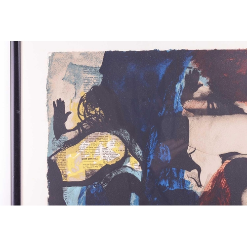 138 - † John Piper (1903 - 1992), Eye and Camera: Red, Blue and Yellow, signed in pencil, Kelpra Studios b... 