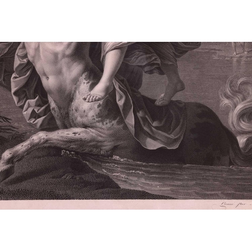 152 - After Guido Reni (1575 - 1642), The Abduction of Dejanira, wife of Heracles, by the centaur Nessus, ... 