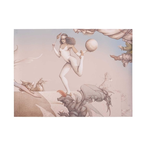 157 - Michael Parkes (b.1944) American, Last Circus, signed and numbered 16/20 AE, lithograph, 55.5 x 74.5... 