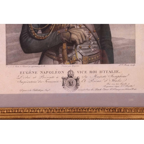 159 - After Jacques-Louis David (1748 - 1825), Portrait of Napoleon Buonaparte, engraving by James Godby w... 