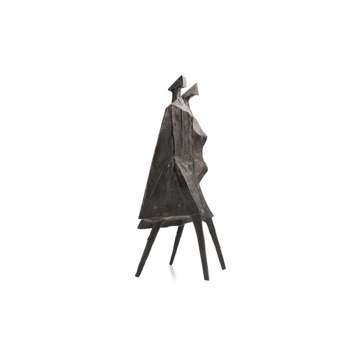 231 - † Lynn Russell Chadwick CBE RA (1914-2003) British, 'Walking Couple III', bronze, signed to the unde... 