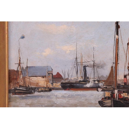 93 - Frederic Jacques Sang (1846 - 1931), 'The Yare from Gorleston, Norfolk' and 'Great Yarmouth' - a pai... 