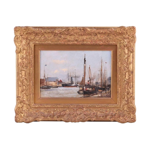 93 - Frederic Jacques Sang (1846 - 1931), 'The Yare from Gorleston, Norfolk' and 'Great Yarmouth' - a pai... 