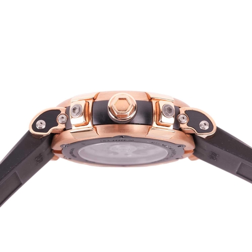 246 - A Romain Jerome Titanic DNA Chronograph 18ct rose gold watch ref: CH.T.222BB.00 Model: CH.T.222BB.00... 