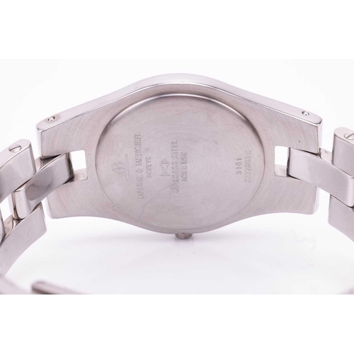 248 - A Baume & Mercier Linea 5161 ladys dress watch. Model: 5161 Serial: 2273883C Case Material: Steel Ca... 