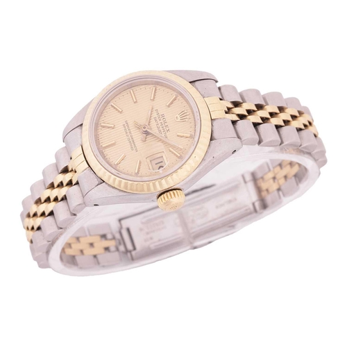 250 - A Rolex Datejust lady's watch Ref: 69173 Model: 69173 Serial: R560127 Year: 1988 Case Material: Stee... 