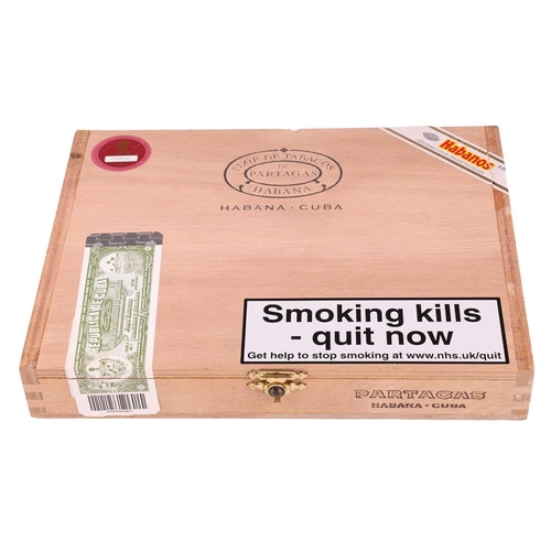 101 - One Box of Partagas Serie P No 2, (10 cigars), EMS, MSU SEP19 Deceased estate. From a private collec... 