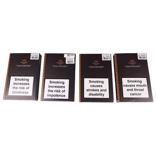 103 - Four Boxes of Davidoff Nicaragua Toro (16 cigars) Qty: (4) Deceased estate. From a private collectio... 