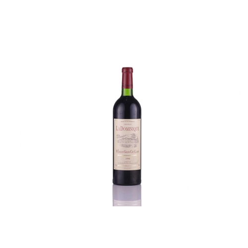 11 - Four Bottles of Chateau La Dominque St Emilion, 1998, 2 of Chateau Pontet Canet Pauillac, 1999, 1 of... 