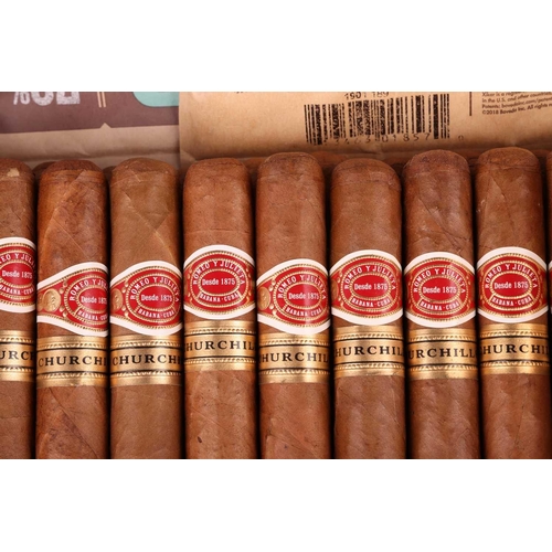 111 - Twenty-Seven Romeo y Julieta Churchills Single Cigars. Deceased estate. From a private collection in... 