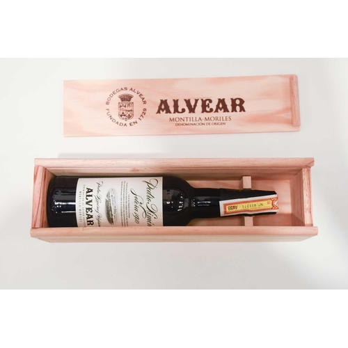 12 - Three bottles of Alvear Solera 1910 Pedro Ximenez Viejisimo, Montilla-Moriles, 15%, 37.5cl Cellar in... 