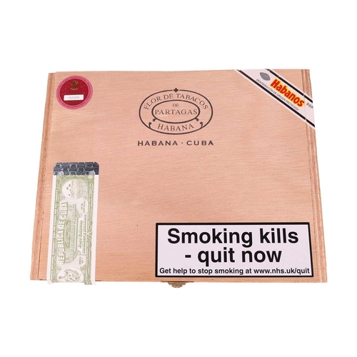 120 - One Box of Partagas Serie P No 2, (10 cigars), EMS, TUA MAY20 Deceased estate. From a private collec... 